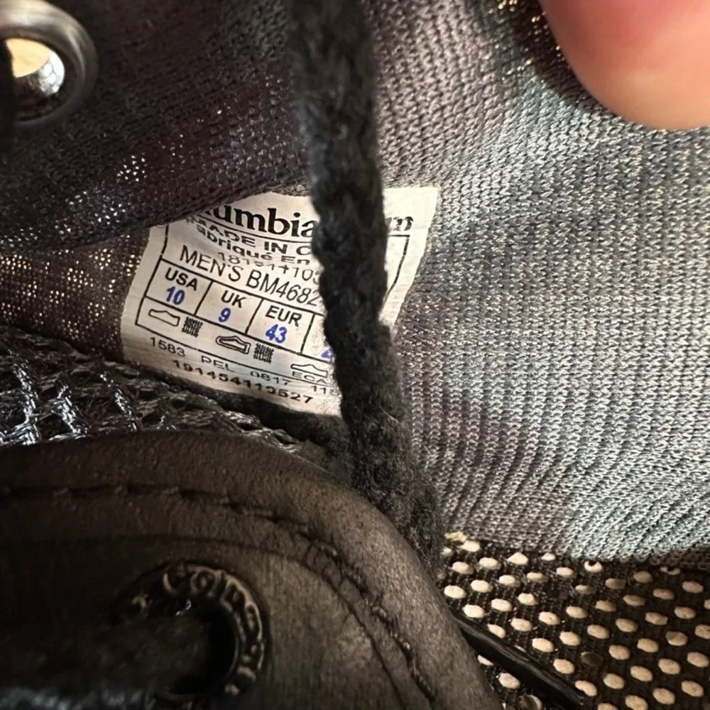 Columbia Spinner Vent Water Gray Shoes Mens 10